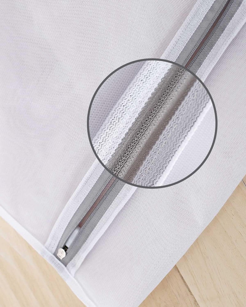 QiNZiN Lingerie Bags for Washing Delicates,Small Fine Mesh Laundry Bags,3Pcs(1 Large,1 Medium,1 Small) - Image 4